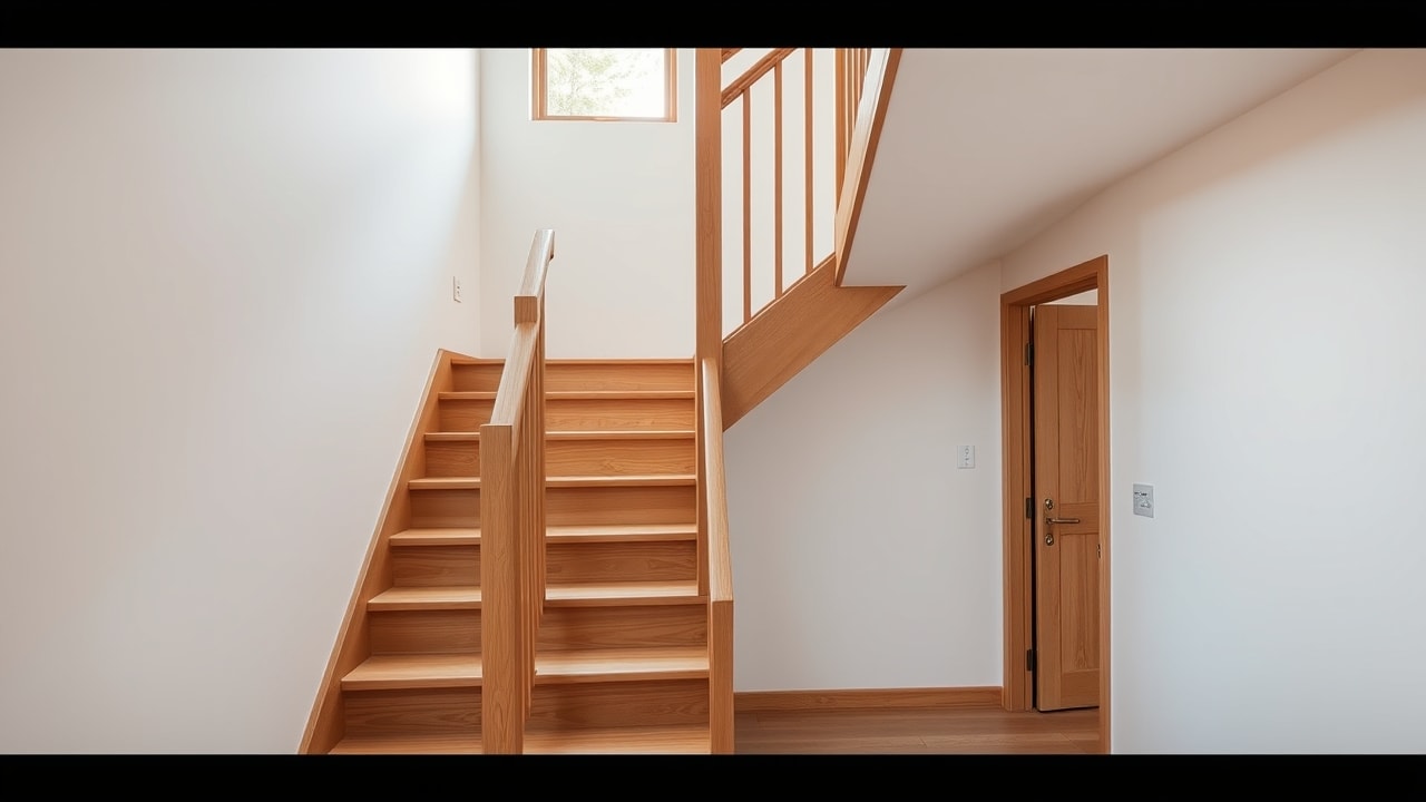 Escalier bois et menuiserie intérieure sur mesure en Vendée